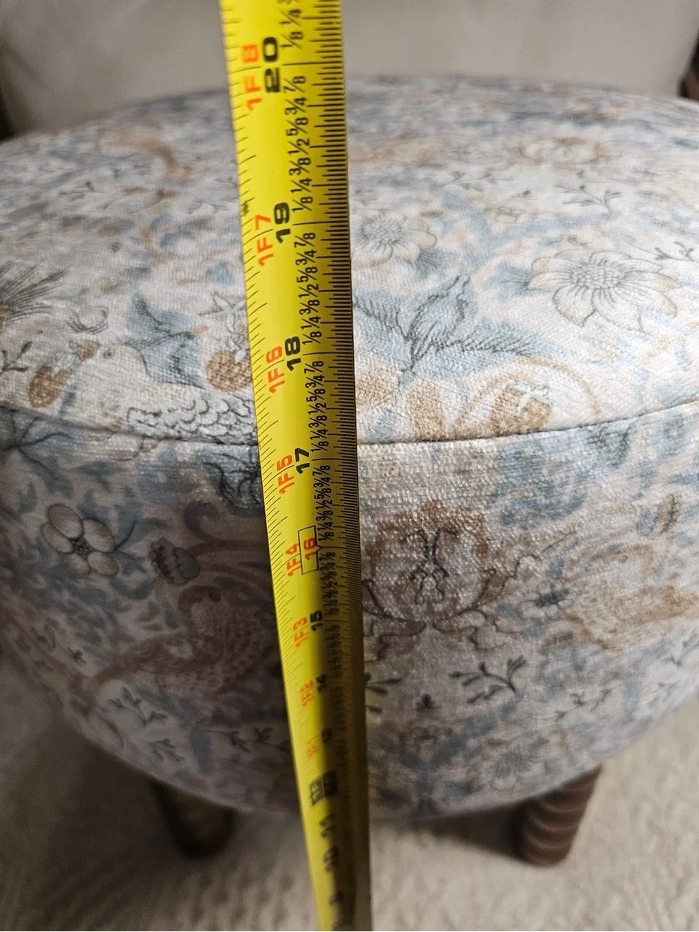 Morris and co blue floral
